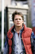 「バック・トゥ・ザ・フューチャー」より、マイケル・J・フォックス演じるマーティ・マクフライ ©1985 Universal City Studios, Inc. All Rights Reserved.