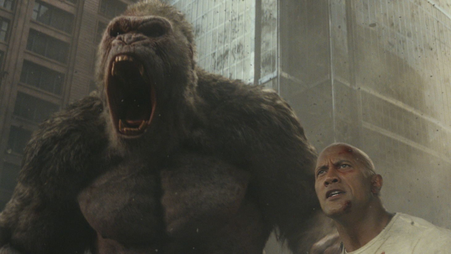 「ランペイジ 巨獣大乱闘」場面写真 ©2018 Warner Bros. Entertainment Inc. All Rights Reserved
