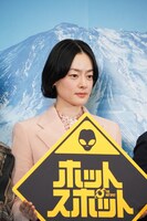 日曜ドラマ「ホットスポット」制作発表会見より、市川実日子