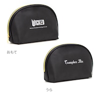 映画「ウィキッド ふたりの魔女」Complex Bizコラボレーションヘアアクセサリーの付属ポーチ。