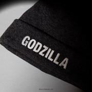 「GODZILLA | CA4LA LOGO KNIT CAP（BLACK）」（税込6600円）