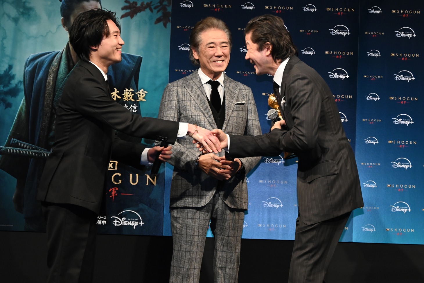 ドラマシリーズ「SHOGUN 将軍」記者会見の様子