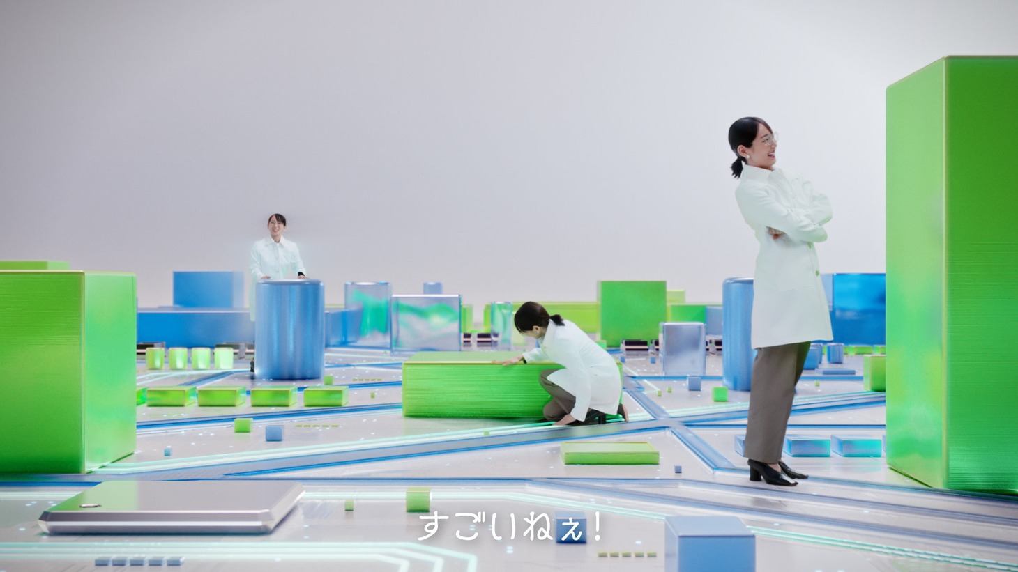 「AI DIC岡里帆 半導体と話す篇」より
