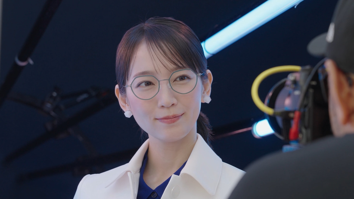「AI DIC岡里帆」メイキング写真