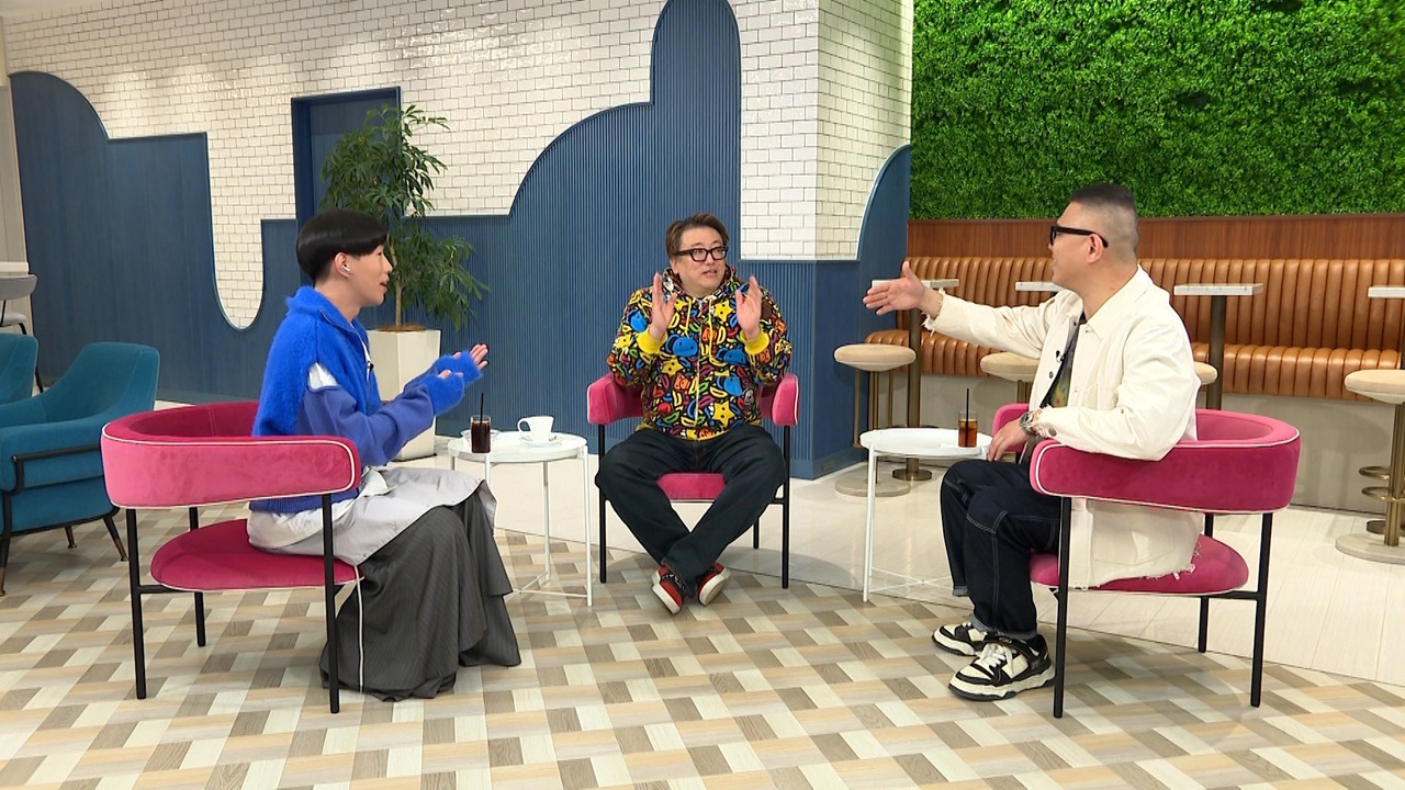 「ボクらの時代」より、左から坂口涼太郎、福田雄一、長谷川忍
