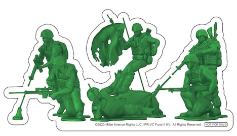 「シビル・ウォー アメリカ最後の日」オリジナルロゴステッカー