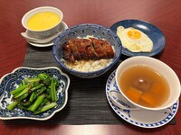 喜記 銀座店コラボメニューの「叉焼飯セット」