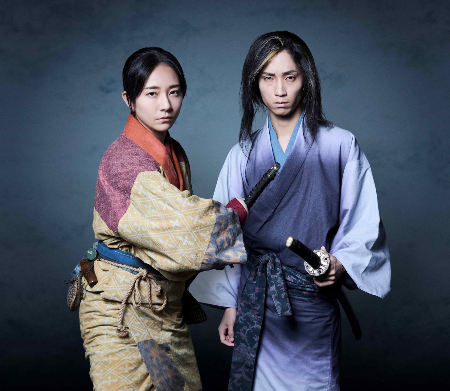 左から木村文乃、田中樹