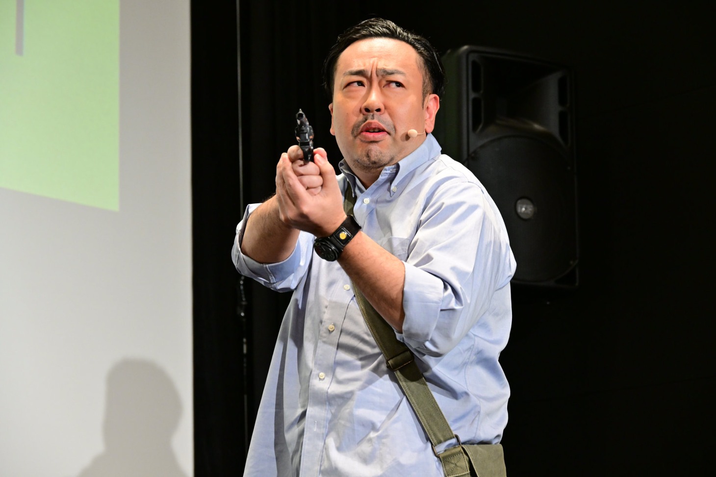 「24 -TWENTY FOUR-」のジャック・バウアーに扮した岸学