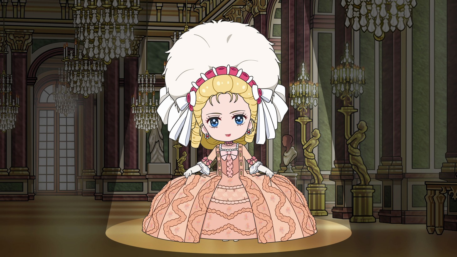 「劇場アニメ ベルサイユのばら」の来場者特典映像「ベルばらミニ！」より