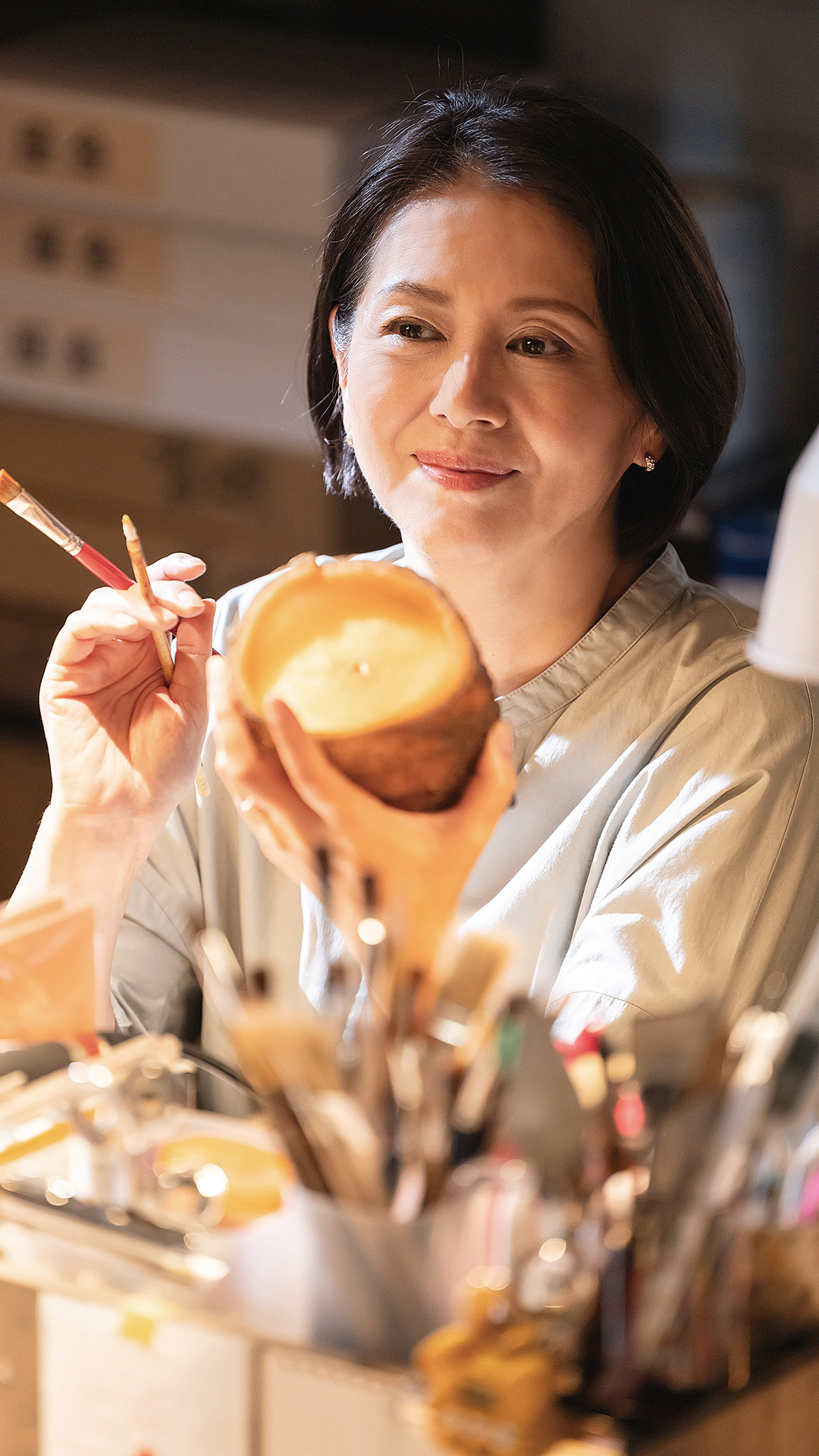 「海の沈黙」より、小泉今日子演じる田村安奈