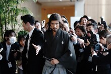 「もしも徳川家康が総理大臣になったら」より、赤楚衛二 ©2024「もしも徳川家康が総理大臣になったら」製作委員会