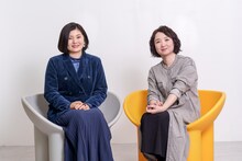 「あらがうドラマ 『わたし』とつながる物語」に収録される特別対談の様子。左から吉田恵里香、西森路代