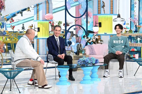 「A-Studio+」より、左から笑福亭鶴瓶、長塚京三、藤ヶ谷太輔