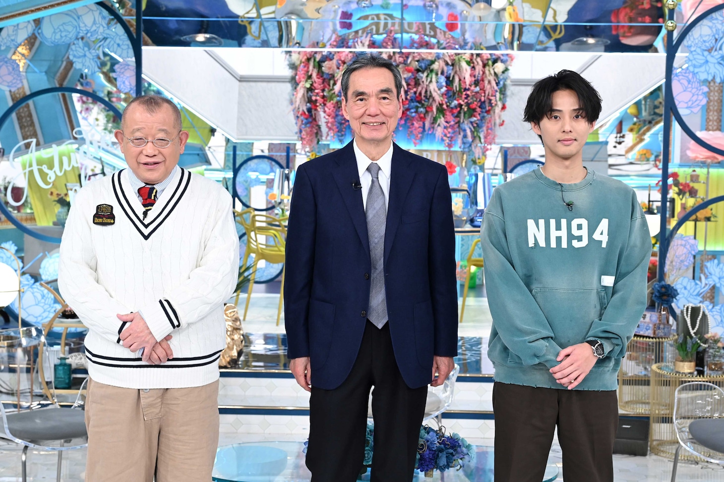 「A-Studio+」より、左から笑福亭鶴瓶、長塚京三、藤ヶ谷太輔