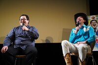 左からぐんぴぃ、八木順一朗