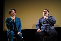 左から土岡哲朗、ぐんぴぃ