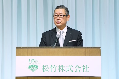 松竹の代表取締役会長を務める迫本淳一