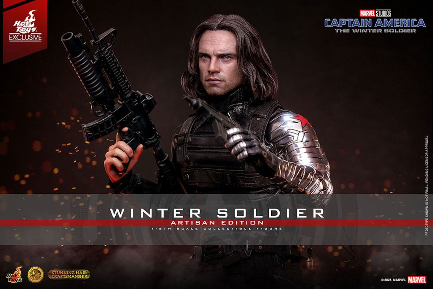 【ムービー・マスターピース アルチザン】「キャプテン・アメリカ／ウィンター・ソルジャー」1/6スケールフィギュア ウィンター・ソルジャー［ボーナスアクセサリー付き］
