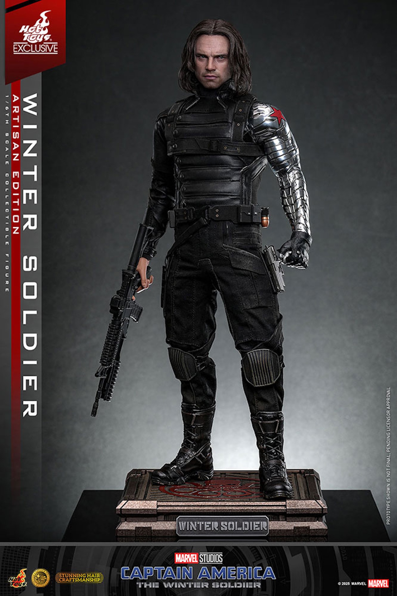 【ムービー・マスターピース アルチザン】「キャプテン・アメリカ／ウィンター・ソルジャー」1/6スケールフィギュア ウィンター・ソルジャー［ボーナスアクセサリー付き］