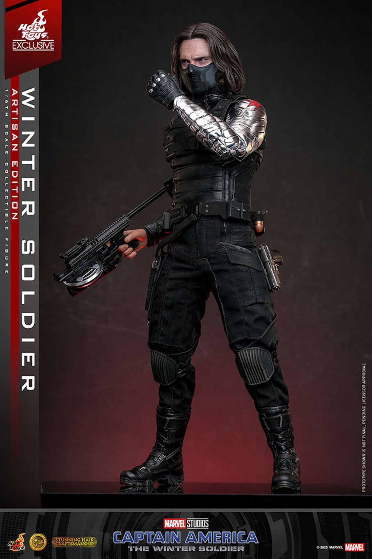 【ムービー・マスターピース アルチザン】「キャプテン・アメリカ／ウィンター・ソルジャー」1/6スケールフィギュア ウィンター・ソルジャー［ボーナスアクセサリー付き］