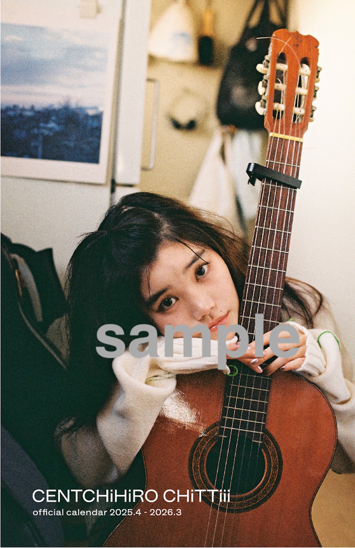 「CENTCHiHiRO CHiTTiii official calendar2025.4-2026.3」Loppi・HMV&BOOKS特典のフォトカード（イメージ）