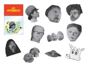 「ハイパーボリア人」ステッカーセット（税込700円）