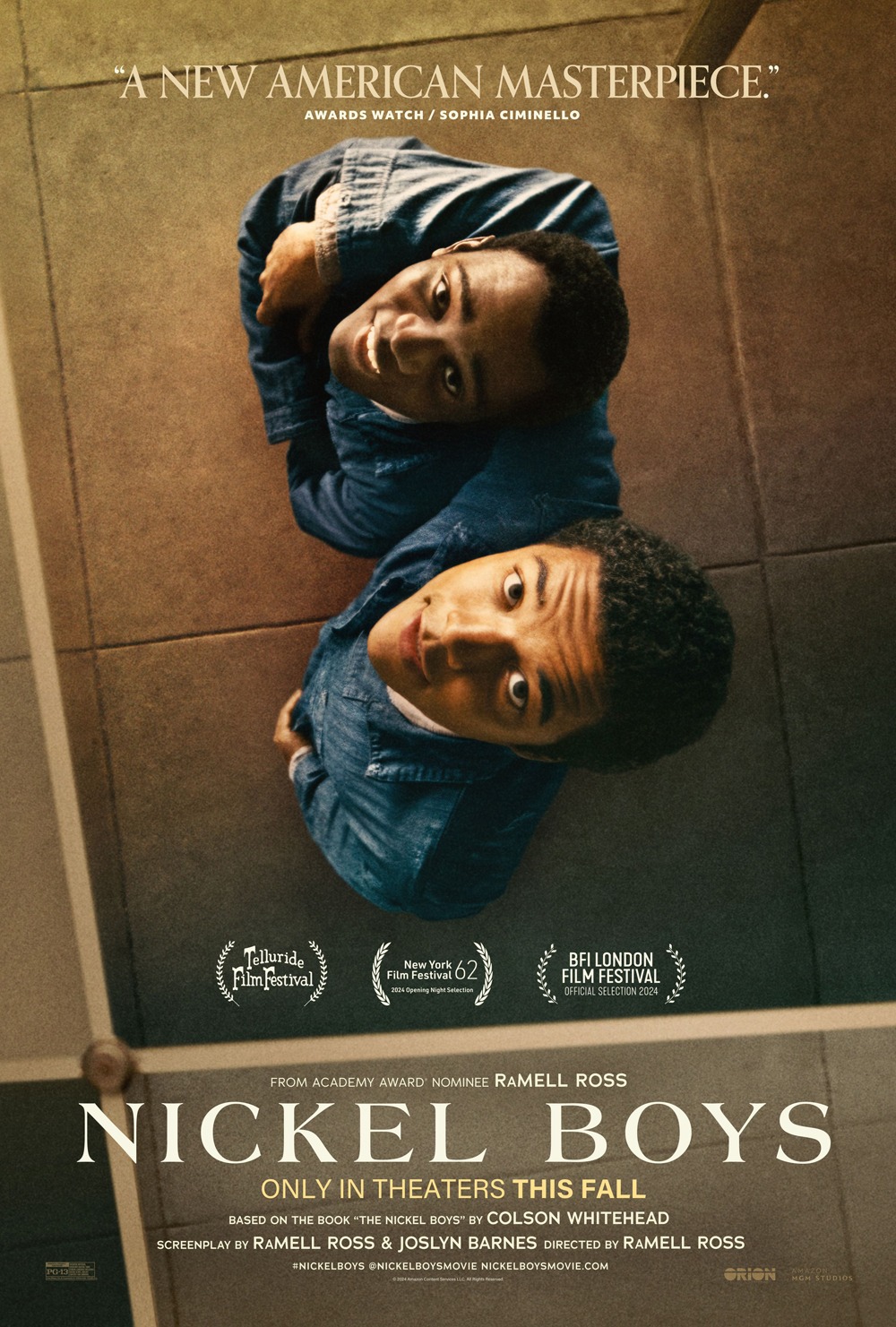 Amazon Original「ニッケル・ボーイズ」ビジュアル © 2024 Amazon Content Services LLC. All Rights Reserved.