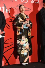 着物姿でイベントに登場した広瀬すず