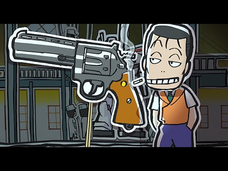 「ミニパト」場面カット (c)2002 HEADGEAR/BANDAI VISUAL/TOHOKUSHINSHA/Production I.G