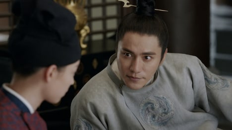 中国ドラマ「鳳凰の飛翔」より、チェン・クン（陳坤）演じる寧弈。計算高さを表に出さず、笑みを浮かべて人を煙に巻くような小悪魔的魅力を持ったキャラクター