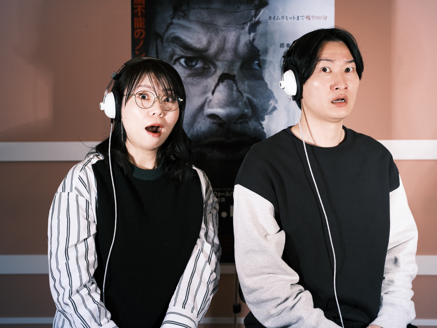 「フライト・リスク」日本語吹替版にゲスト声優として参加した相席スタート