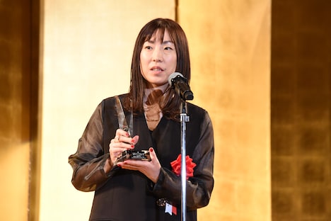 「ラストマイル」で映画部門のプロデューサー賞を受賞した新井順子