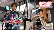 「仮面ライダービルド」より、左から赤楚衛二演じる万丈龍我、犬飼貴丈演じる桐生戦兎