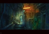 「草森秀一アニメーション美術画集」中面