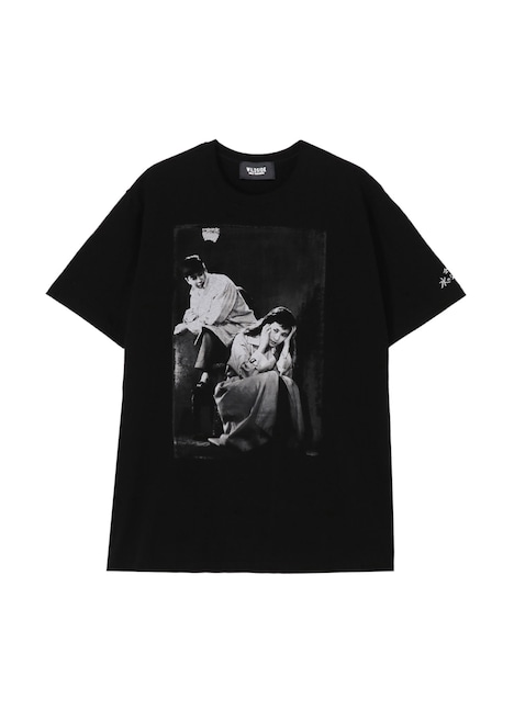 「俺は待ってるぜ」WILDSIDE YOHJI YAMAMOTOコラボTシャツ表（税込1万1000円）