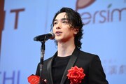 毎日映画コンクールにて、主演俳優賞を受賞した横浜流星
