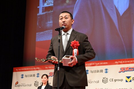 毎日映画コンクール贈呈式より、三宅唱