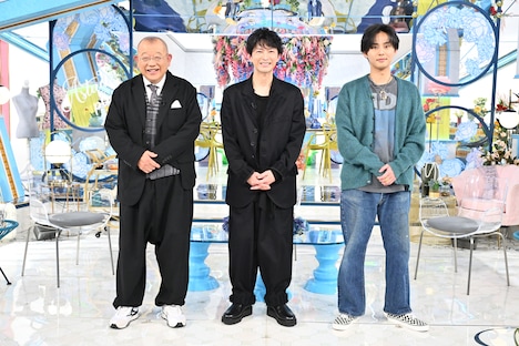 「A-Studio+」より、左から笑福亭鶴瓶、津田健次郎、藤ヶ谷太輔