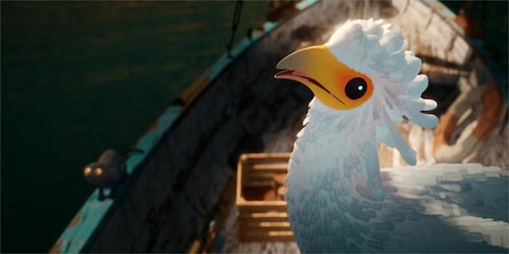 「Flow」に登場するヘビクイワシ