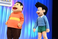 左からジャイアン、スネ夫