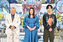 「A-Studio+」より、左から笑福亭鶴瓶、仲間由紀恵、藤ヶ谷太輔