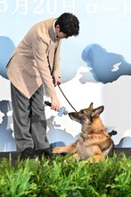 さくらにインタビューする高橋文哉