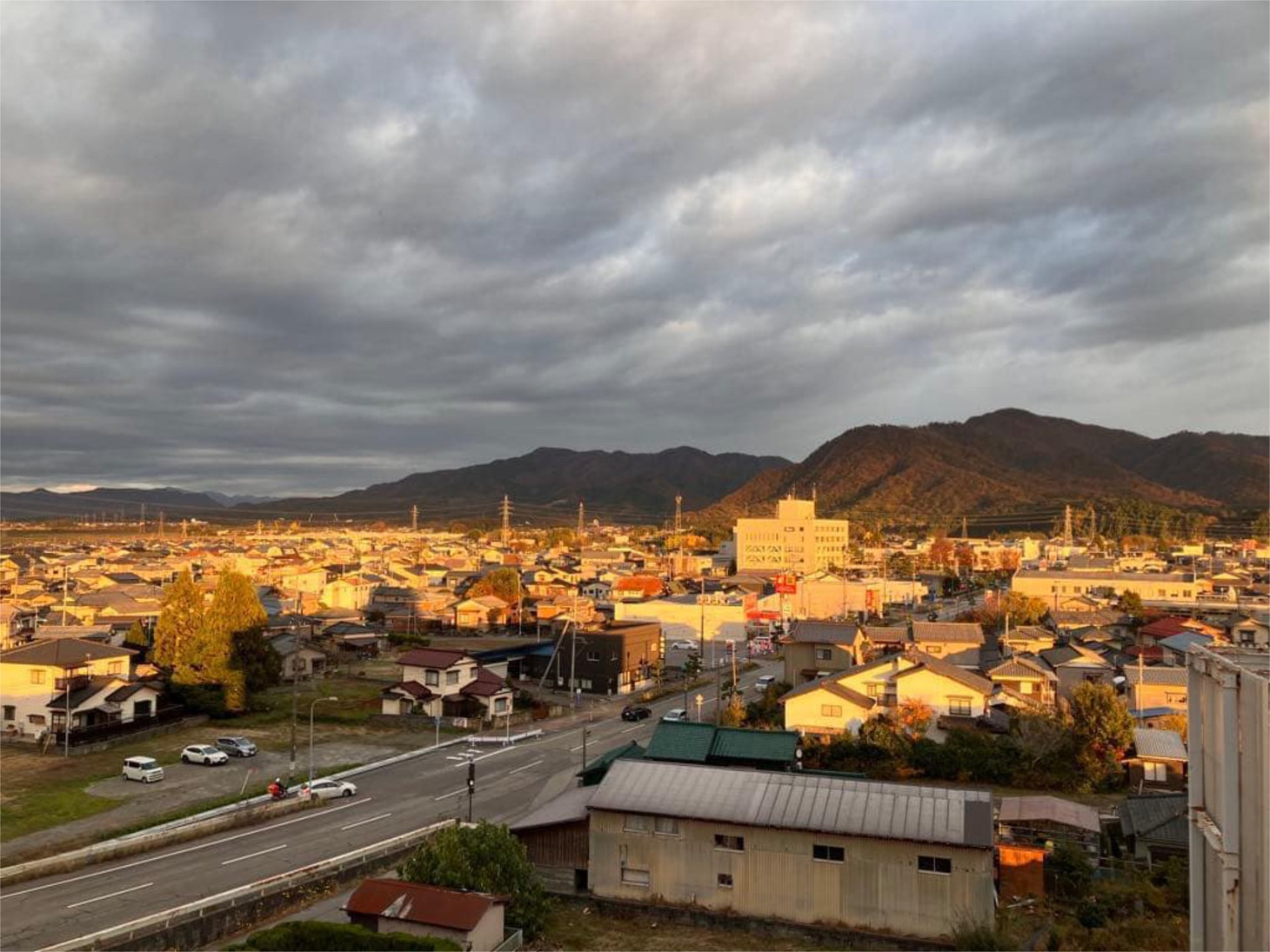 新潟県胎内市の風景