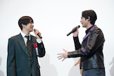 左から本島純政、藤林泰也