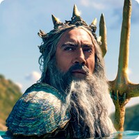 「リトル・マーメイド」より、トリトン王 ©2025 Disney