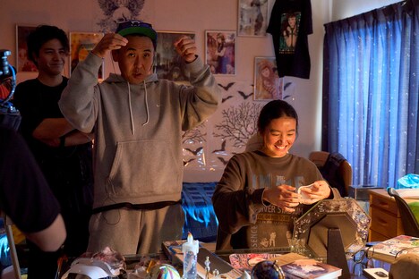 「女神降臨 Before 高校デビュー編」メイキング写真