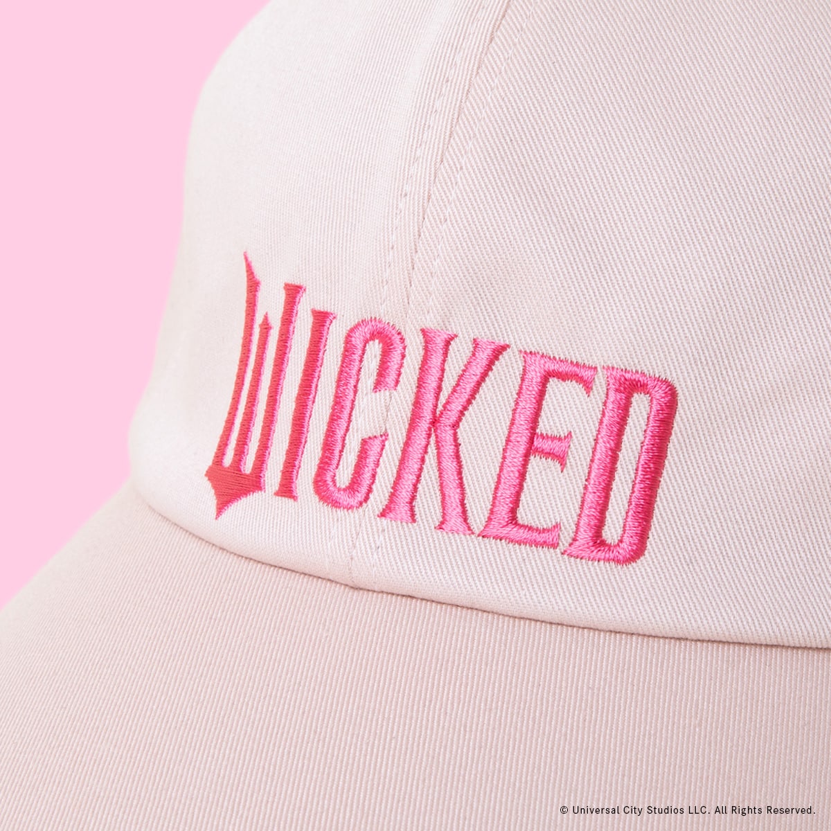 ウィキッド CA4LAコラボ ベレー帽 エルファバ WICKED｜CA4LA ELPHABA MOTIF BERET(ONESIZE BLACK): ベレー