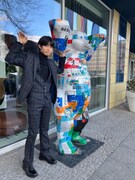 第75回ベルリン国際映画祭にて「海辺へ行く道」ワールドプレミアに出席した原田琥之佑