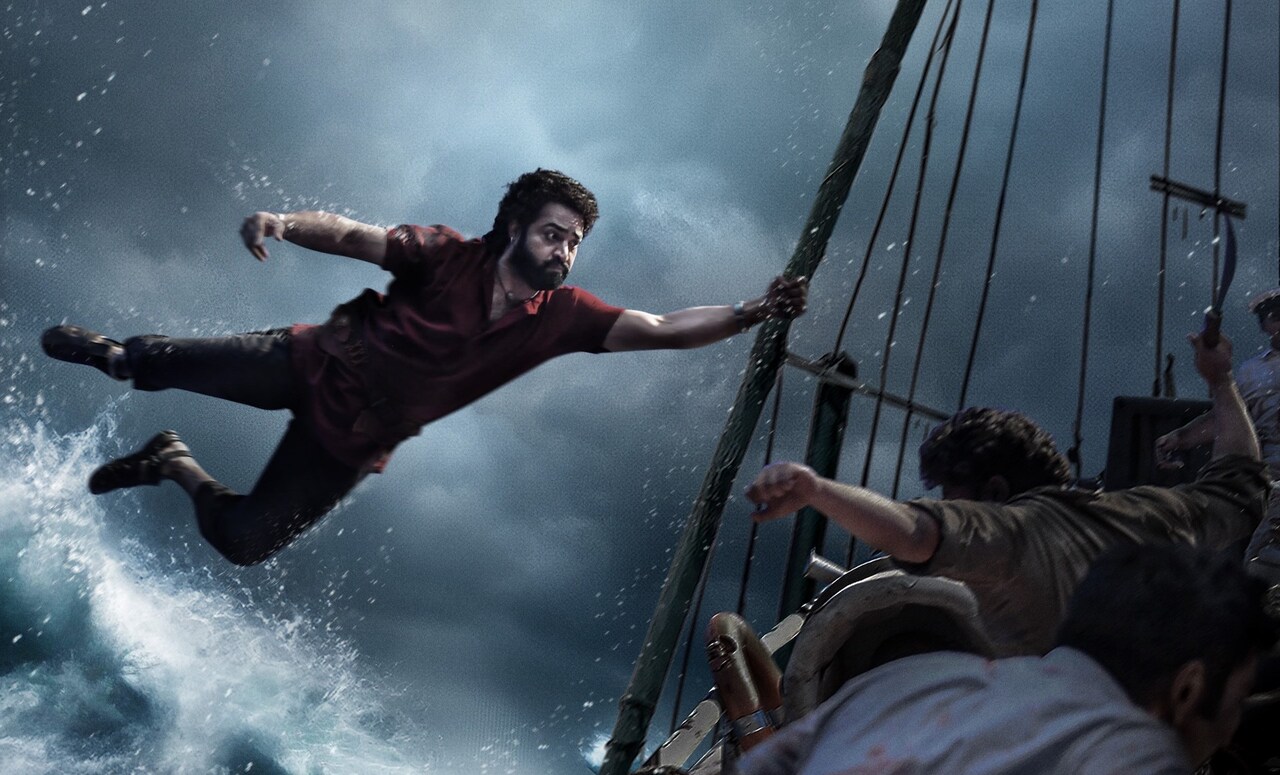 NTR Jr.が「デーヴァラ」引っさげ2年半ぶりに来日、アクションシーン収めた予告も